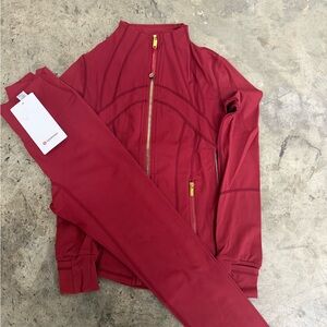 Lululemon Define Jacket and Leggings Set (size 2)